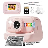 Amazon.co.jp: JOYTRIP キッズインスタントプリントカメラ、デジタル